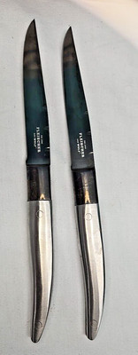 Fleischer and Wolf Bon Appetit Paris Collection 2PC Steak Knife Set Titanium