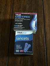 True Metrix Blood Glucose Test Strips 100ct (100 Test Strips) Exp READ