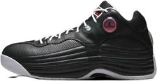 Nike Mens Jordan Jumpman Basketball Shoes, Black/White/Varsity Red, 8.5 M US