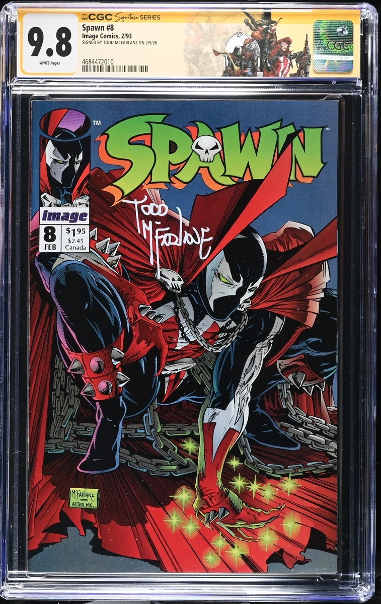 Spawn Certified Guaranty Company (CGC) 9.8 Near Mint/Mint Comics
