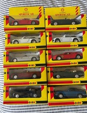Shell Oldtimer Sportwagen Sammlung. 10 Stück alle noch original Kartons.