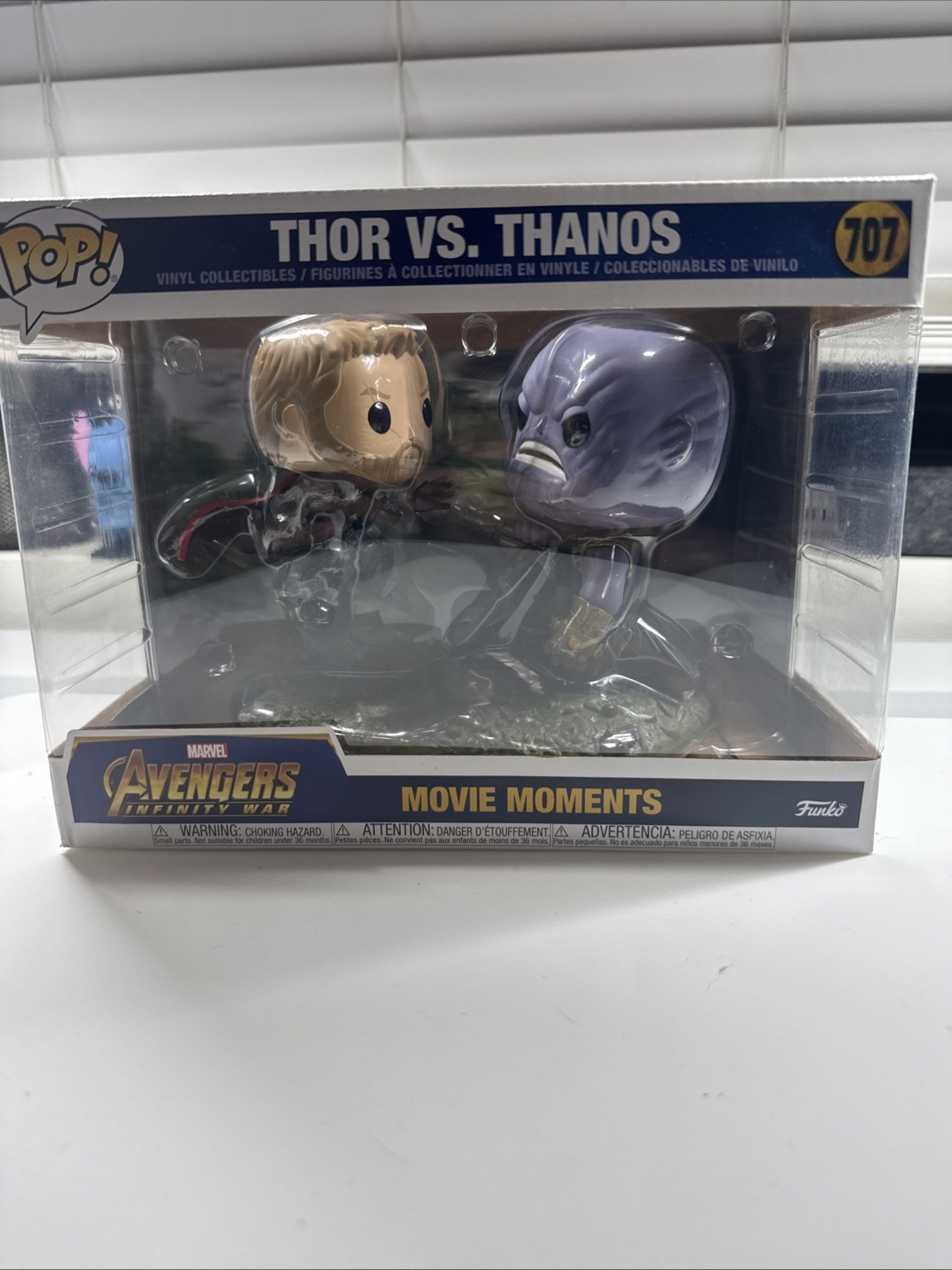 Funko Pop! Vinyl: Thor vs Thanos #707 Marvel Avengers Infinity War Movie Moments