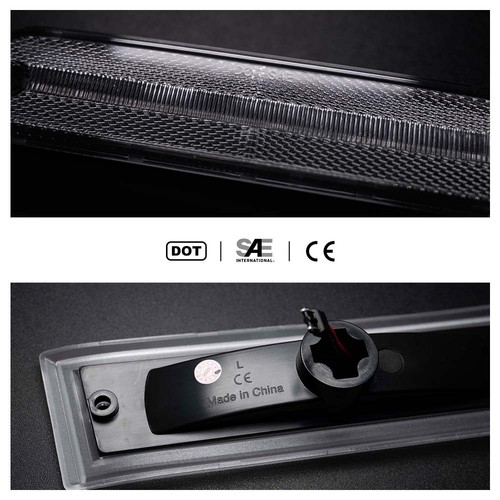 81-91 Chevy GMC C/K R/V 30 3500 Trucks w/ Dually Bed 6xF&R LED Side Marker Light - Picture 8 of 13