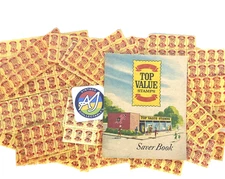 Vintage 1966©️Top Value Stamps Saver Book- UNused- Over 750 Stamps Included!!!