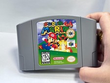 N64 Video Games Super Mari 64 For Nintendo 64 Console US Version