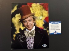 Gene Wilder Very Rare! signed autographed Willy Wonka 8x10 photo Beckett BAS coa