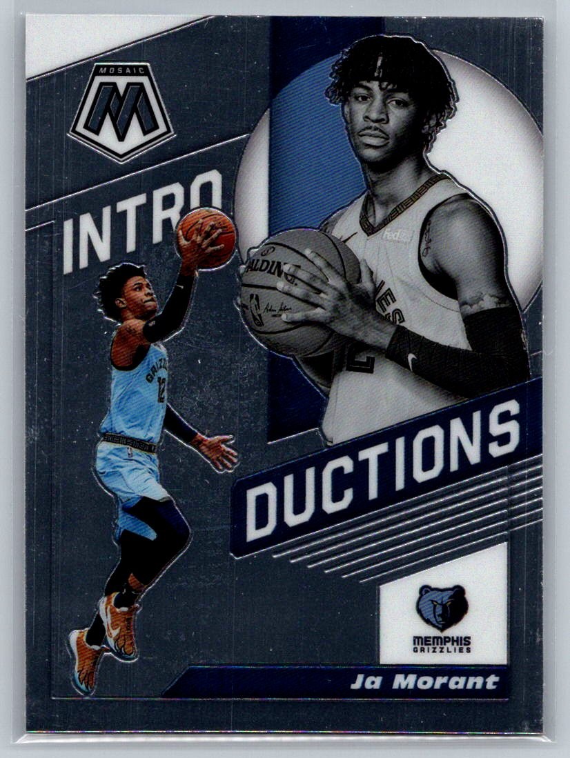 2019-20 Panini Mosaic #7 Ja Morant Introductions