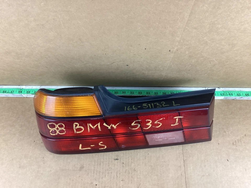 1988-1994 BMW 735i 750iL E32 Rear Left Driver Side Tail Light 1379497 OEM - Image 3 of 4