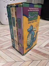 Dragon Tales Lets Work Together VHS Tape PBS Kids Family Animation 3 Adventures