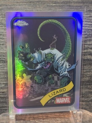 2025 Topps Chrome Marvel Lizard #85 Refractor