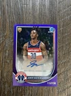 Jamir Watkins 2025-26 Topps Bowman 133/250 Auto Purple RC #BCA-JW Wash. Wizards