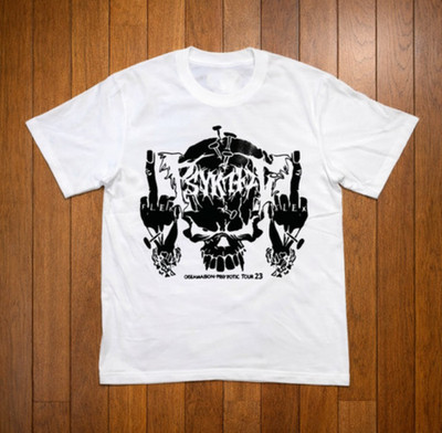 Osamason Flex 23 T-Shirt Full Size Street Style Black Cotton SA548