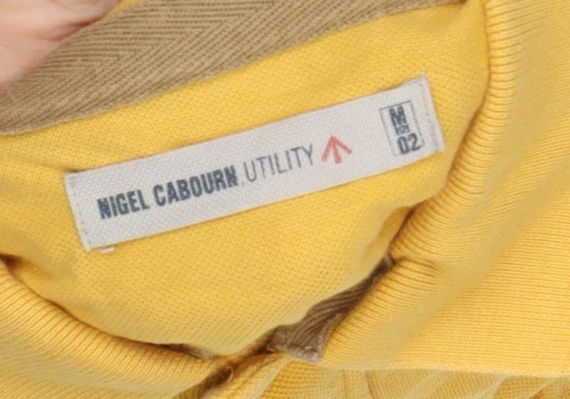 Polo amarillo para hombre Nigel Cabourn - talla M Foto 3 de 4