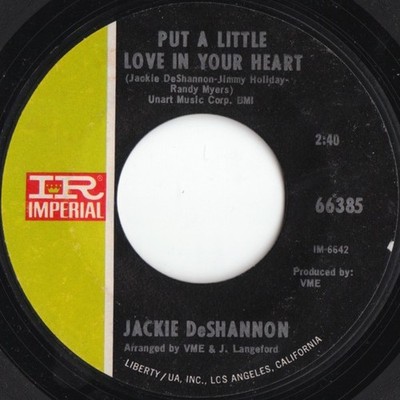 Jackie DeShannon - Put A Little Love In Your Heart / Always Together (7'', Sin...