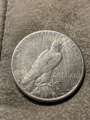 Rare 1922-S Peace Silver Dollar 1$  VF