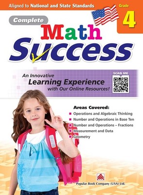 Complete Math Success Grade 4 - Learning Workbook For Fourth Grade Students ...