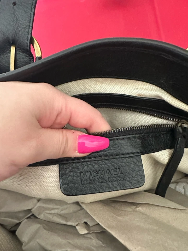 Michael Kors Black Quilted Leather Shoulder Tote Bag - Image 3 of 4