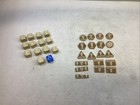 Flames of War Afrika Korps Gaming Set w/ Dice and Tokens Incomplete BD52503