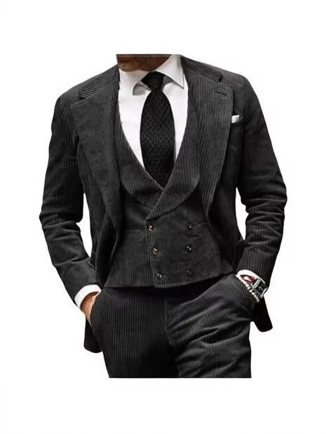 Men's Three-piece Suit For Balls And Dinner Parties