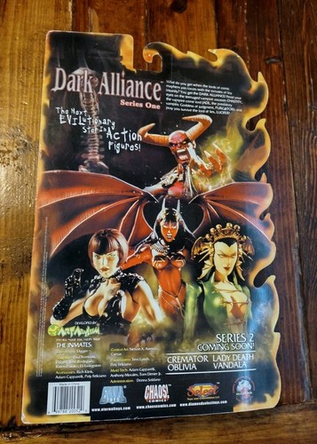 Dark Alliance Series One 2001 Chastity The Vampire Assassin Figur Chaos Comics - Bild 3 von 4