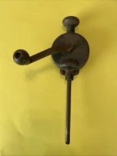 Vintage Zim Manufacturing Co. Chicago Hand Crank Valve Grinding Lapping Tool