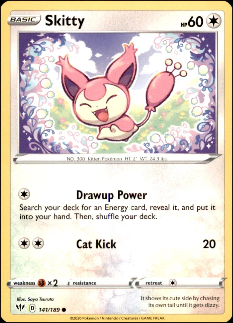 Pokémon Skitty In Pokémon Individual Trading Cards for sale | eBay