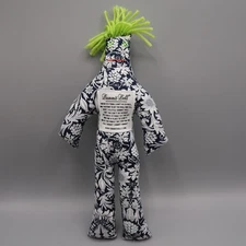 Dammit Doll 12" Stress Reliever Voodoo Grapevines Green Hair Stuffed Plush