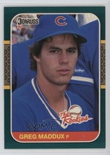 1987 Donruss The Rookies Box Set Greg Maddux #52 HOF 0kz8