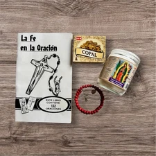 La Fe Bundle spiritual/religious Items Pack de La Virgen De Guadalupe y Mas