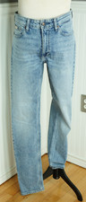 Calvin Klein Stretch Men  s Regular Fit Blue Jeans Size 33x34