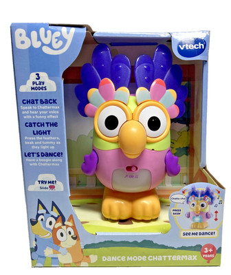 Bluey Chattermax Vtech Dance Mode New Release!