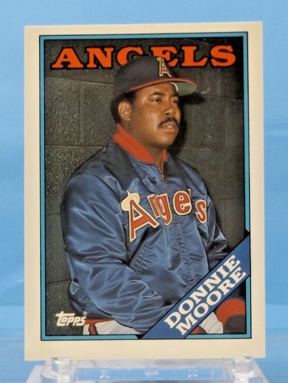 1988 Topps Tiffany #471 - Donnie Moore - California Angels - Near Mint