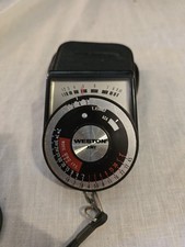 Weston XM1 Model 540 Light Meter With Case Made in Japan Vintage Exposure