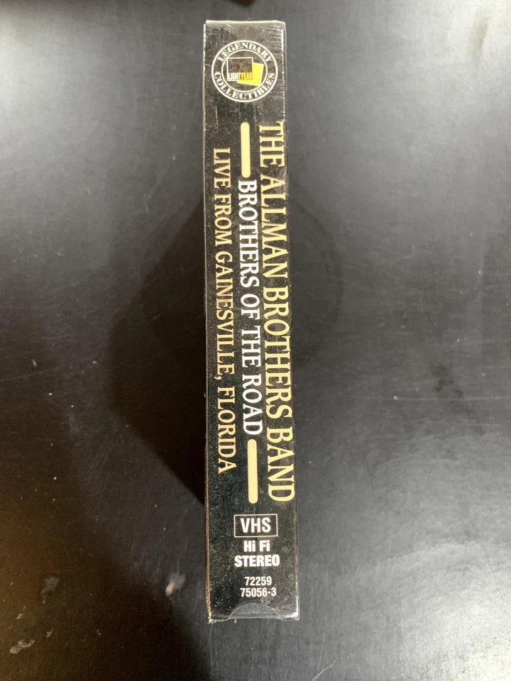 Allman Brothers Band Brothers of the Road VHS Concert #1 Gainesville FL Sealed - Image 2 of 4