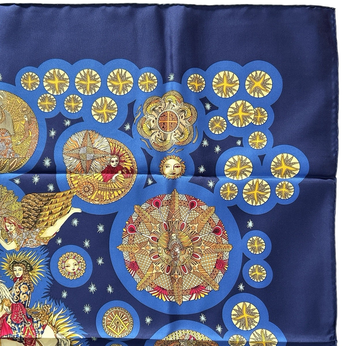 VTG HERMES Carre 90 Silk Scarf 
