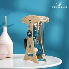 US STOCK TECHING Galileo Pendulum Clock Aluminium Alloy 3D Metal Kits Parts