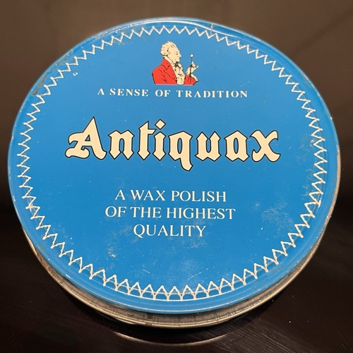 Antiquax Original Paste Wax Polish 250ml British Museum Fine Wood Furniture 1993