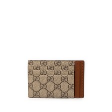 GUCCI GG Emblem Card Case Pass Case 821208 Women  Used  