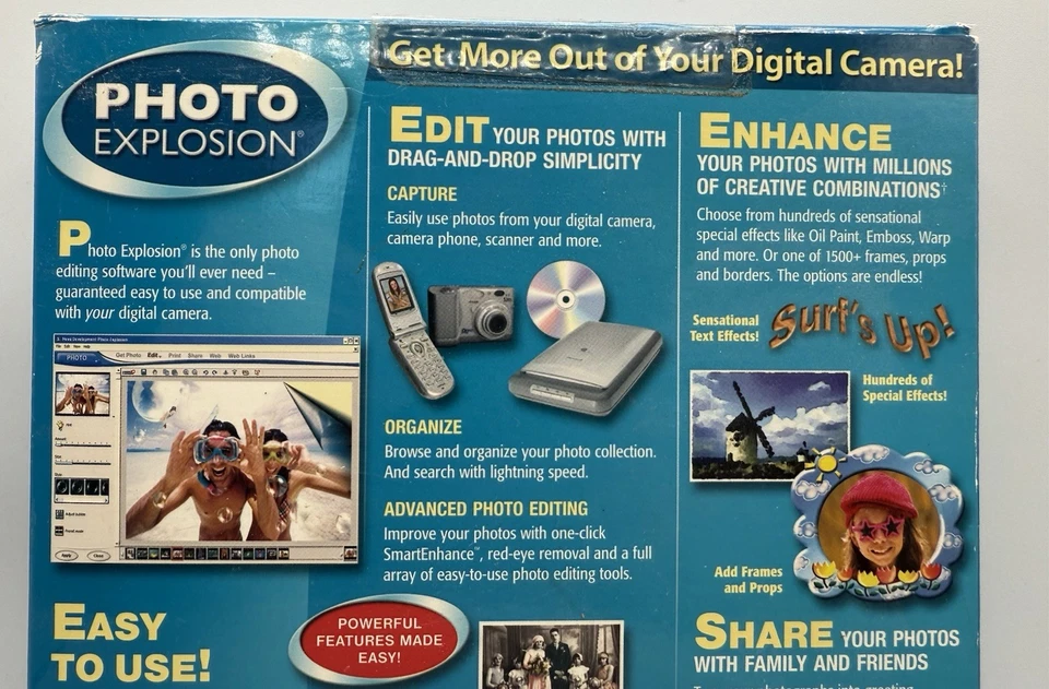 Nova Photo Explosion Deluxe Version 2 Windows XP, 2000 ME 98 Photo Edit Software - Image 4 of 4