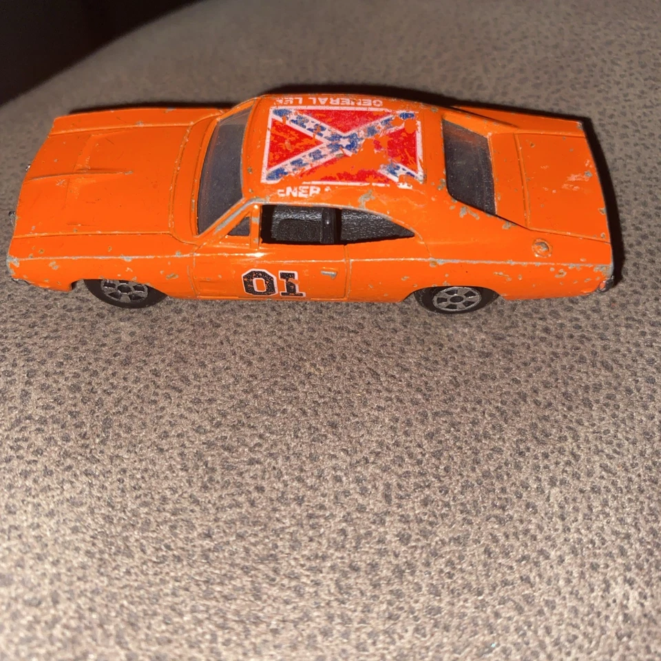 ERTL DUKES OF HAZZARD Dodge Charger GENERAL LEE 1981 Vintage TV Show Toy Car 01 Foto 2 de 2