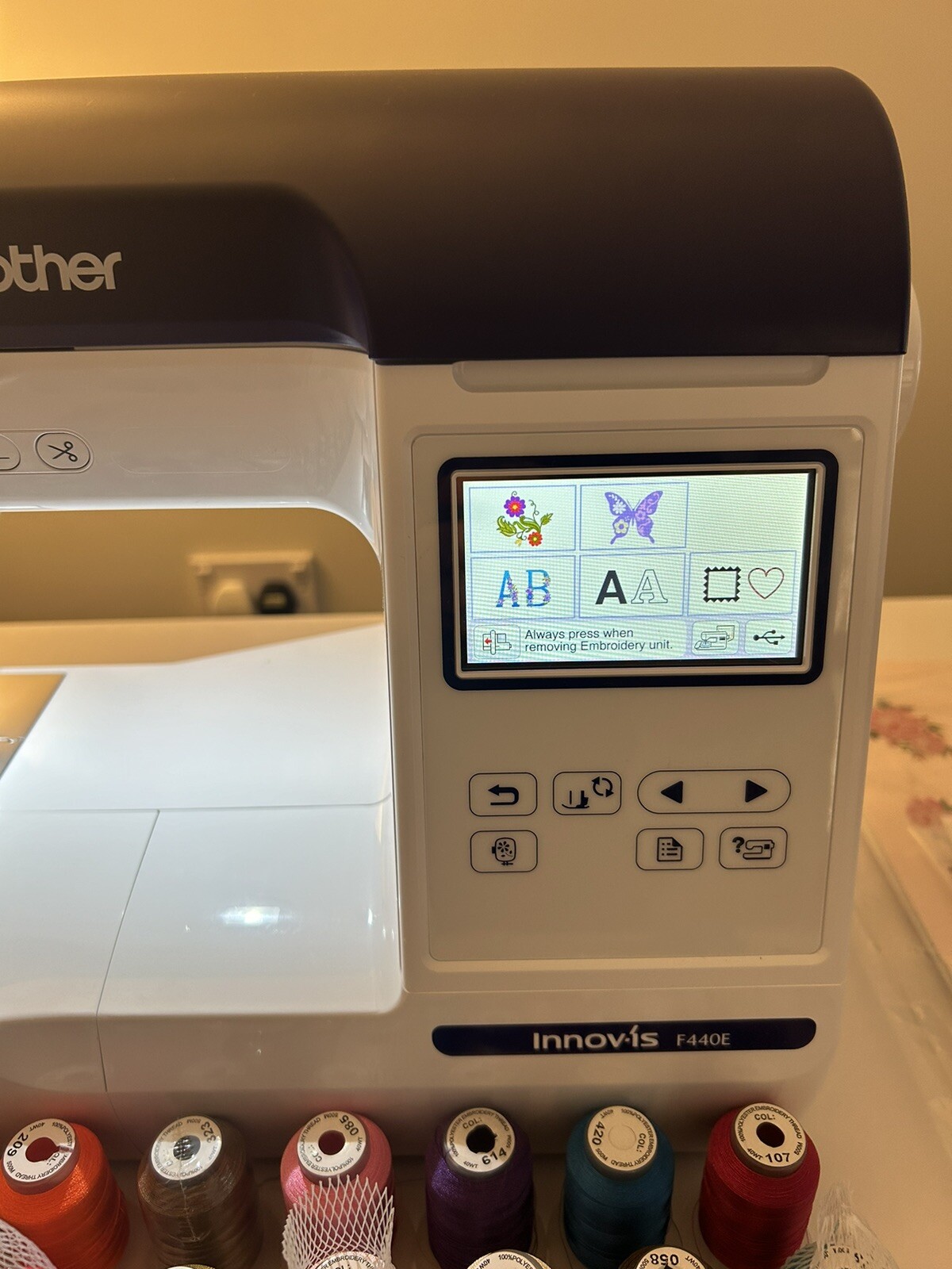 Brother Innovis F440E Embroidery Machine 4977766764827 eBay