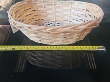 30cm Oval Wicker Basket Christmas Gift Food Candle  Hamper