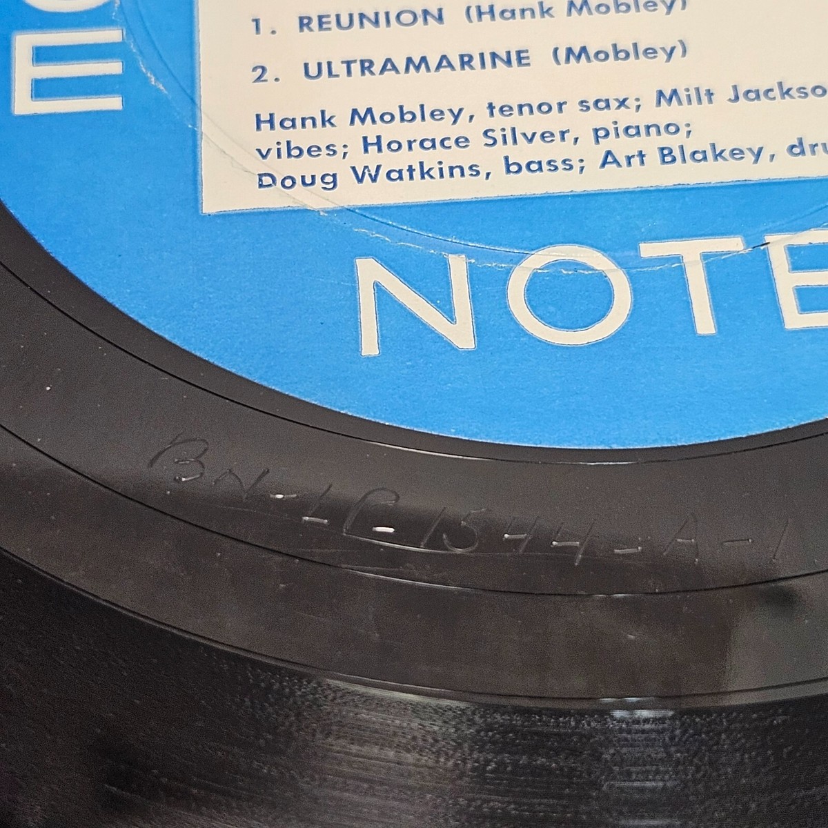 （LP）ハンクモブレー / ブルーノート US盤 ST81544 Hank Mobley And His All Stars - Blue Note BLP 1544 - 47 W