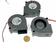 3 Pieces 6028 12V Blower fan Cooling Brushless DC 2pin 60mm x 28mm Computer G36