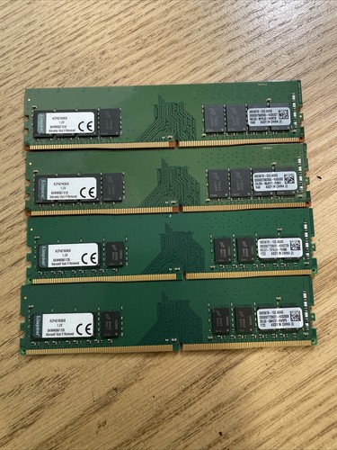 Lot of 4 Kingston KCP421NS8/8 1RX8 8GB DDR4 1.2V RAM Module - Picture 1 of 4