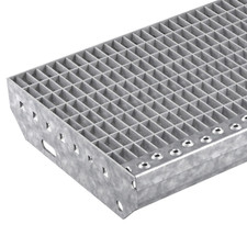 Metallstufe MEASTEP Maße: 1000x305mm 30/10 mm verzinkt