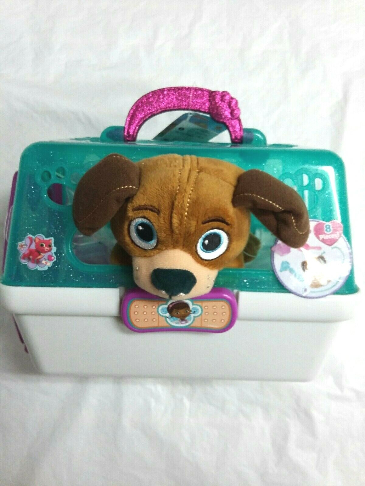 doc mcstuffins toy hospital pet carrier findo plush