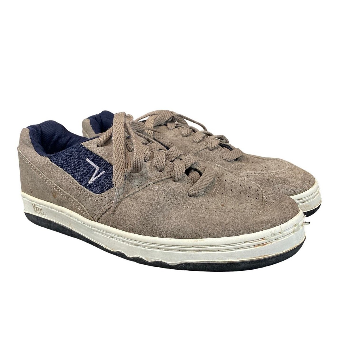 レア 90s VANS Sneaker Vintage Vans Disasters Size 9.5 90s Skateboarding Shoes Navy Blue