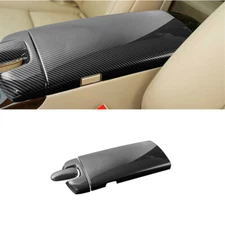 For Benz S Class W221 ABS Carbon Fiber Center Console Armrest Box Panel Cover