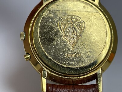 稼働　OLD GUCCI 3800M メンズ腕時計 Vintage Gucci 3800M Chronograph Watch (New Battery & Warranty). | eBay